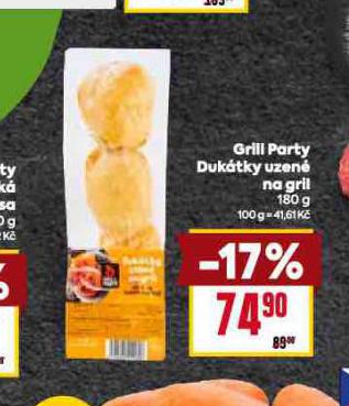 DUKTKY UZEN NA GRIL