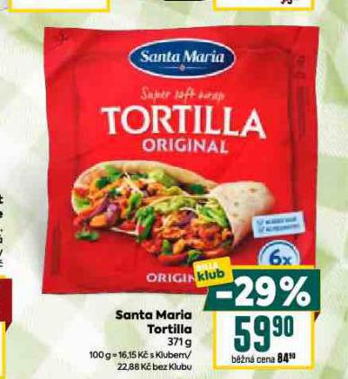 SANTA MARIA TORTILLA