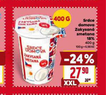 ZAKYSAN SMETANA 18%