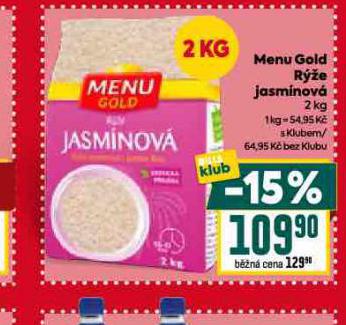 MENU GOLD RݎE JASMNOV