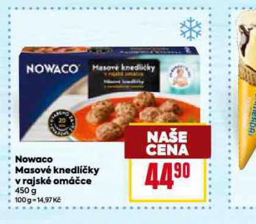 NOWACO MASOV KNEDLKY V RAJSK OMCE