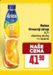 RELAX OVOCN SIRUP