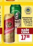 PIVO GAMBRINUS PATRON 12