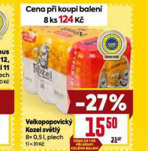 PIVO VELKOPOPOVICK KOZEL 10