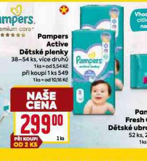 PAMPERS DTSK PLENKY