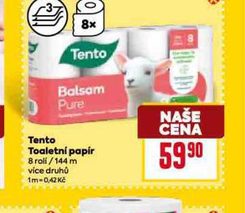 TENTO TOALETN PAPR
