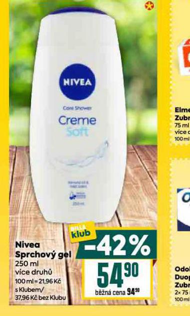 NIVEA SPRCHOV GEL