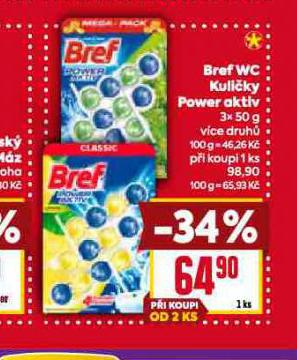 BREF WC KULIKY POWER AKTIV
