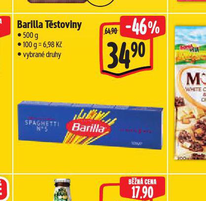 BARILLA TSTOVINY