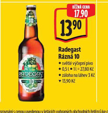 PIVO RADEGAST RZN 10