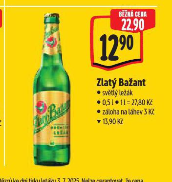 PIVO ZLAT BAANT