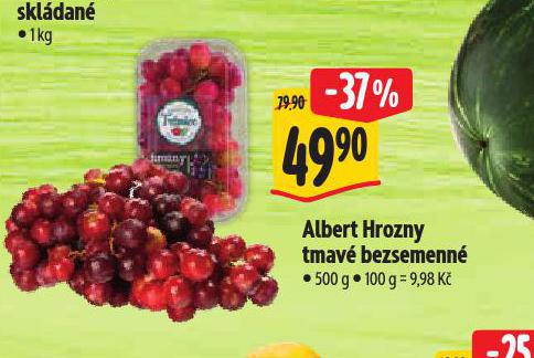 HROZNY TMAV BEZSEMENN