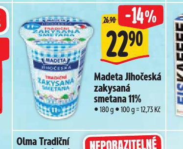 MADETA JIHOESK SMETANA 11%
