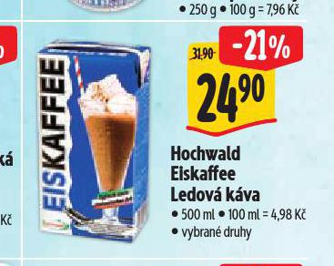 HOCHWALD EISKAFFEE LEDOV KVA