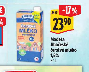 MADETA JIHOESK ERSTV MLKO 1,5=