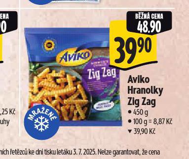 AVIKO HRANOLKY ZIG ZAG