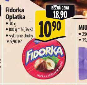 FIDORKA OPLATKA