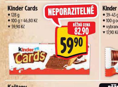 KINDER CARDS