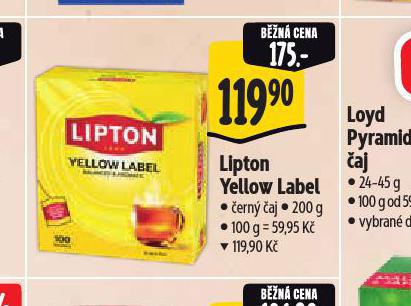LIPTON YELOOW LABEL