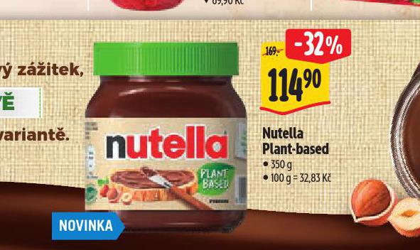 NUTELLA PLANT-BASED