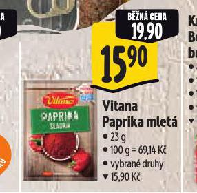 VITAN PAPRIKA MLET