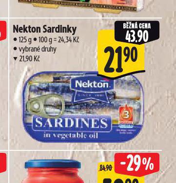 NEKTON SARDINKY