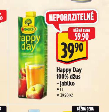 HAPPY DAY 100% DUS JABLKO