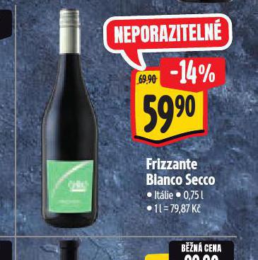 FRIZZANTE BIANCO SECCO