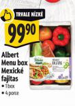 ALBERT MENU BOX MEXICK FAJITAS