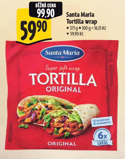 SANTA MARIA TORTILLA WRAP