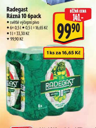 PIVO RADEGAST RZN 10