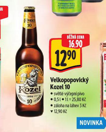 PIVO VELKOPOPOVICK KOZEL 10