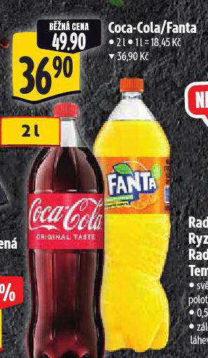 COCA COLA, FANTA