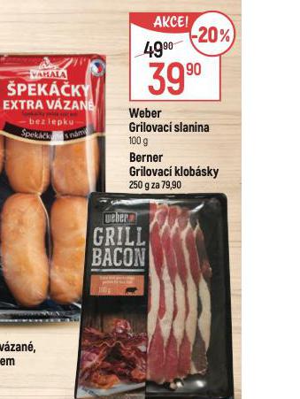 WEBER GRILOVAC SLANINA