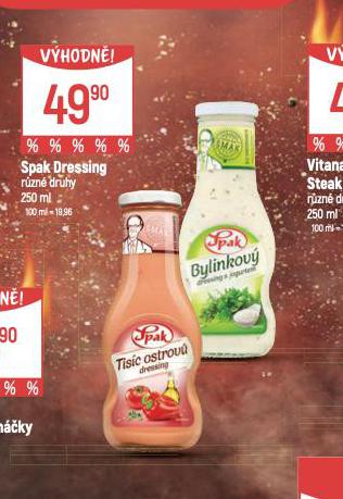 SPAK DRESSING