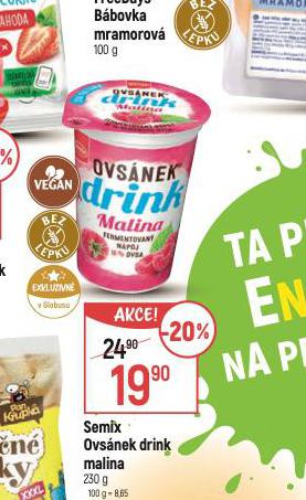 SEMIX OVSNEK DRINK MALINA