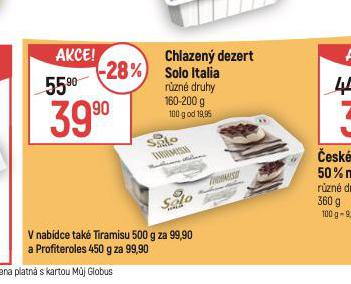 CHLAZEN DEZERT SOLO ITALIA