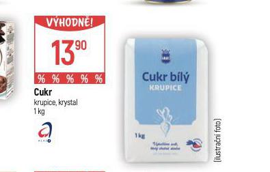 CUKR KRYSTAL, KRUPICE