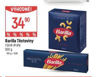 BARILLA TSTOVINY