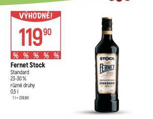 FERNET STOCK STANDARD