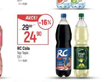 RC COLA / TOP TOPIC