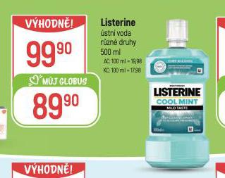 LISTERINE STN VODA