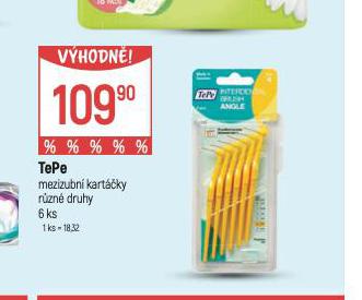 TEPE MEZIZUBN KARTKY