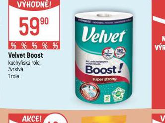 VELVET BOOST KUCHYSK ROLE