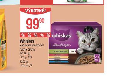WHISKAS KAPSIKY PRO KOKY