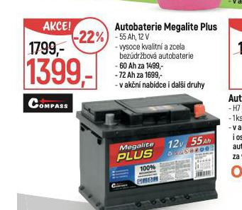 AUTOBATERIE 60 Ah