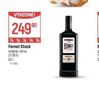 FERNET STOCK