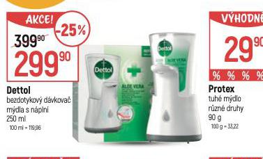 DETTOL BEZDOTYKOV DVKOVA MDLA