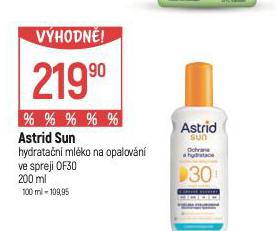 ASTRID SUN HYDRATAN MLKO