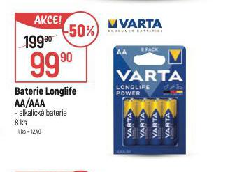 VARTA LONGLIFE BATERIE